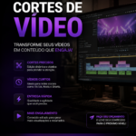 Eu vou Criar corte do vídeo que gerou alcance e engajamento.