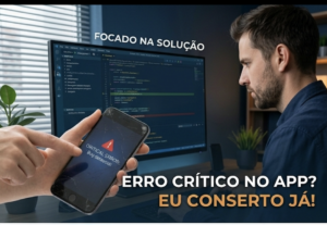 Eu vou corrigir qualquer bug ou erro no seu aplicativo mobil...