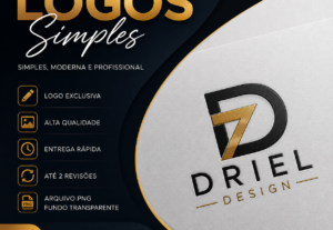 Eu vou criar uma logo simples e profissional para sua marca
