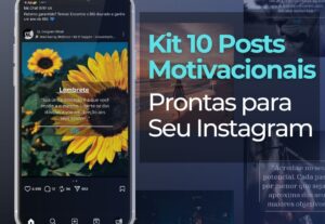 Eu vou criar posts motivacionais para Instagram