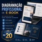 Eu vou Diagramar, criar capa e vídeo para seu e-book