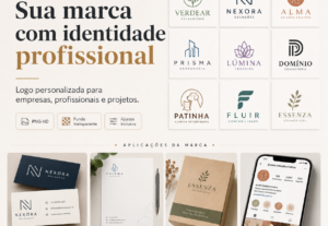 Eu vou Criar Seu Logo Profissional – Alta Definição.