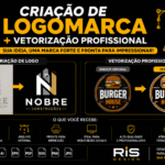Eu vou criar uma Logomarca e vetorizar de forma profissional...