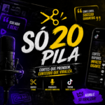 Eu vou fazer cortes virais para TikTok ou Podcast.
