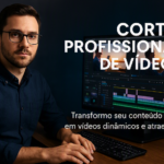 Eu vou criar cortes, editar e legendar seu vídeos