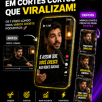 Eu vou Criar vídeos curtos virais para a sua rede social
