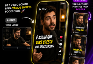 Eu vou Criar vídeos curtos virais para a sua rede social