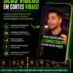 Eu vou Transformar vídeos longos em cortes e clips.