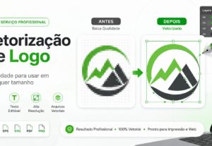 Eu vou Vetorizar seu logo hoje