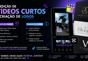 Eu vou Fazer edição de vídeos curtos para você