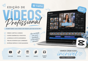 Eu vou editar um vídeo para você.