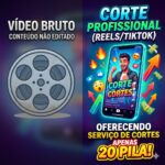 Eu vou criar cortes do seu vídeo que te gerem alcance e enga...