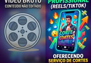 Eu vou criar cortes do seu vídeo que te gerem alcance e enga...