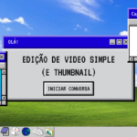 Eu vou editar seu vídeo e fazer sua miniatura.