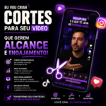 Eu vou criar cortes para seu video