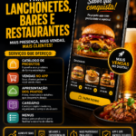Eu vou fazer Criação de app para lanchonetes e bares