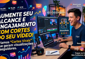 Eu vou transformar seu vídeo em um corte viral.