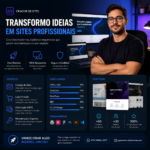 Eu vou criar sites personalizados para o seu negocio.