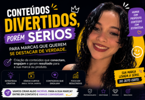 Eu vou Criar o melhor video promotor da sua marca.
