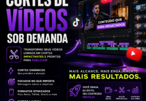 Eu vou criar cortes do seu vídeo que gerem engajamento