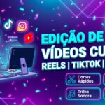 Eu vou editar seu vídeo com cortes rápidos