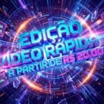 Eu vou editar seu vídeo com cortes rápidos