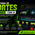 Eu vou Criar canal de cortes para você - com ia