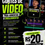 Eu vou criar cortes do seu vídeo que te de engajamento