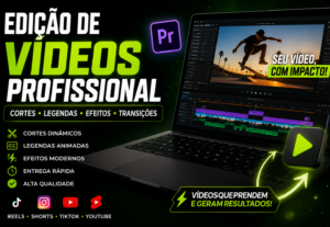 Eu vou Editar vídeos com cortes dinâmicos