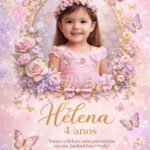 Eu vou fazer o melhor convite de aniversario para sua festa.