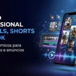 Eu vou editar vídeos virais para TikTok, Reels e Shorts