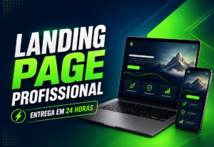 Eu vou criar sua Landing Page de alta conversão em 24 horas