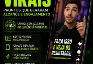 Eu vou criar Cortes Virais que Geraram Alcance  Engajamento