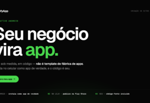 Eu vou criar um aplicativo para Android para o seu serviço