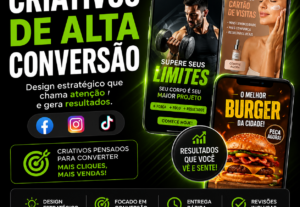 Eu vou fazer Criativos de Alta Conversão para você escalar
