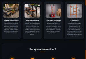 Eu vou fazer uma landing page