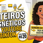 Eu vou Escrever roteiros magnéticos para Youtube e TikTok
