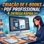 Eu vou criar e-books e PDFs profissionais para você