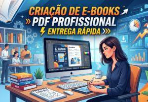 Eu vou criar e-books e PDFs profissionais para você