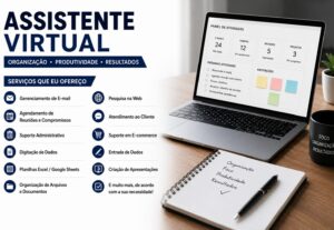 Eu vou fazer Planilhas Excel, pesquisas e suporte
