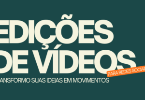 Eu vou editar seus vídeos e entrego prontos para você postar