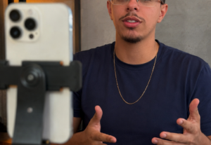 Eu vou gravar um vídeo para o seu produto ou serviço