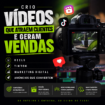 Eu vou criar vídeos virais para TikTok, Reels