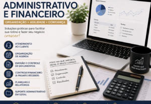 Eu vou prestar demandas administrativas de escritório