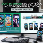 Eu vou transformar seus vídeos longos em conteúdos curtos.