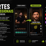 Eu vou fazer cortes profissionais para seus vídeos em 1hora