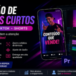 Eu vou editar vídeos curtos para TikTok, Reels e Shorts