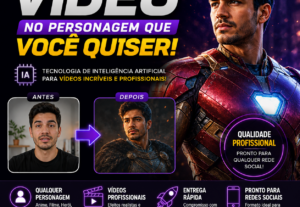 Eu vou fazer Transformação Profissional de Vídeos com IA