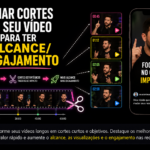 Eu vou criar cortes do seu vídeo para ter alcance/engajament...
