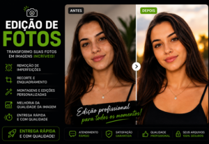 Eu vou transformar suas fotos com edições